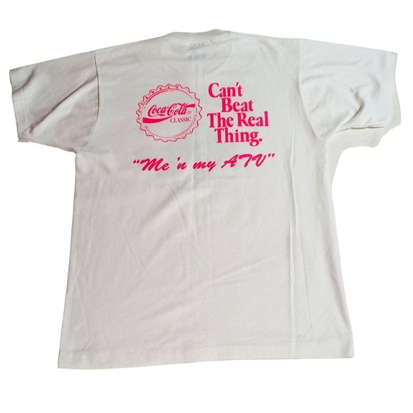 National ATV Jamboree T Shirt Fillmore Utah Coca Cola Vintage Large Single Stitc - Picture 5 of 11